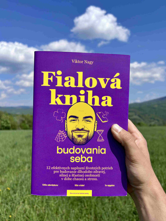 Fialová kniha budovania seba: Predpredaj s appkou navždy zdarma